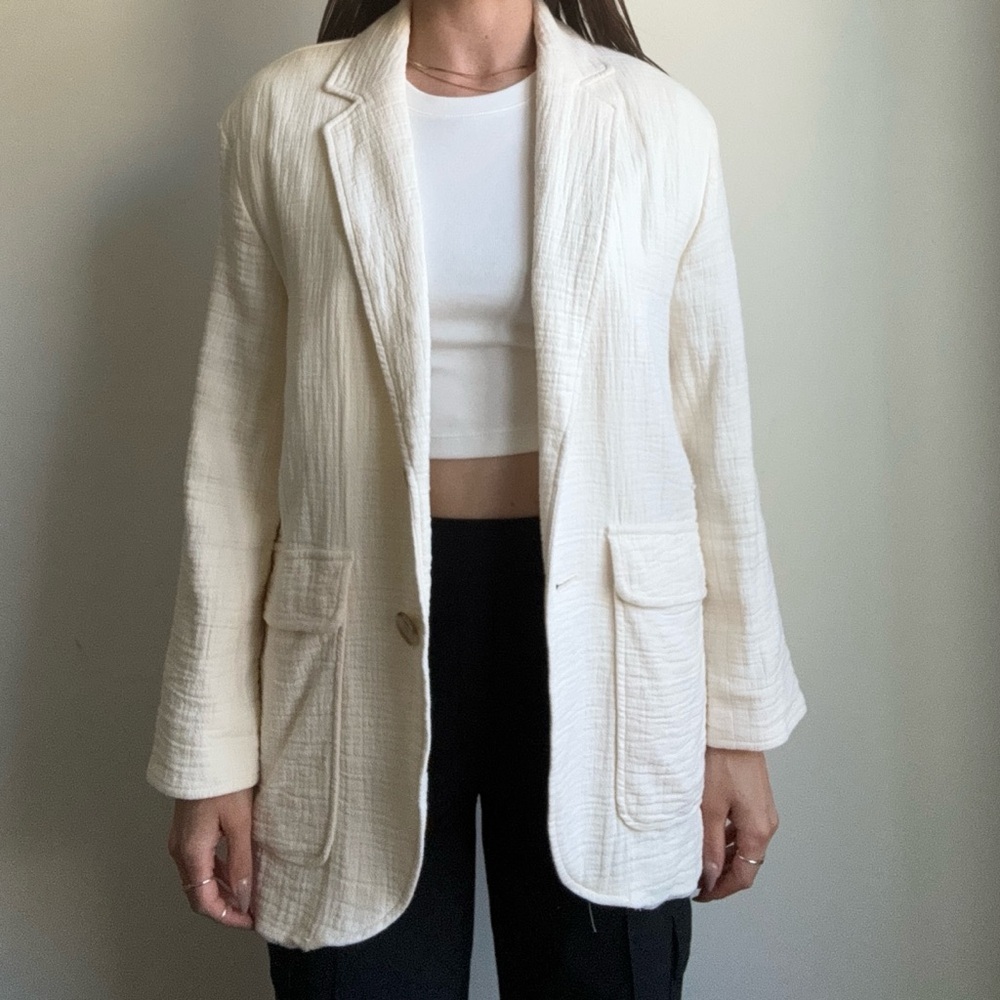 Linen blazer